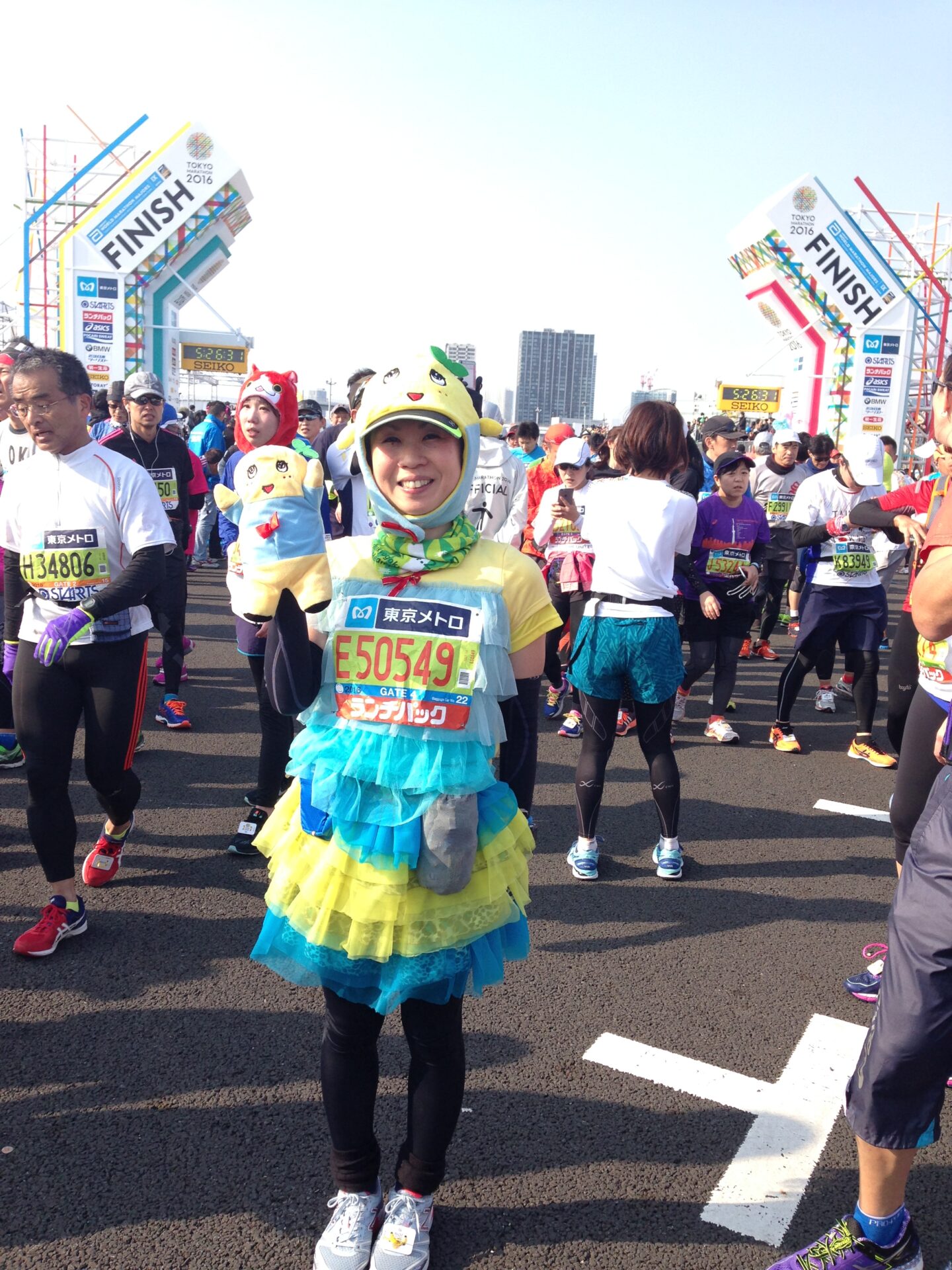 一期一会の出会いからもらった多くのパワー　沿道の応援、ボランティアとのつながりのストーリー